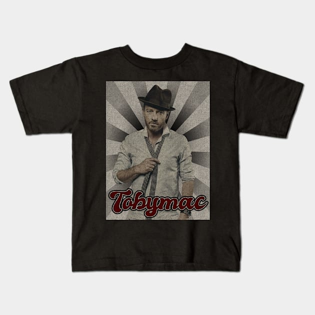 Vintage Classic Tobymac Kids T-Shirt by StickMen